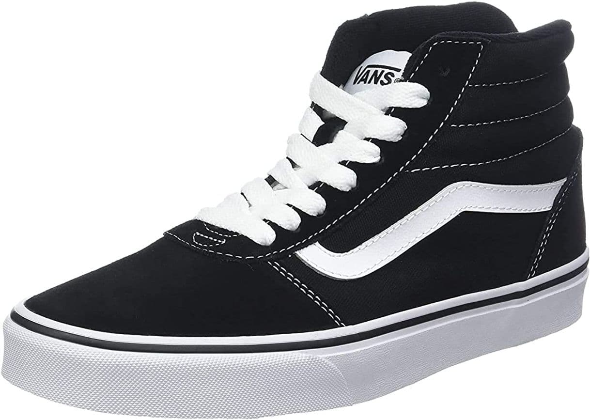 Moda Vans, Zapatillas Altas Unisex Adulto, Negro