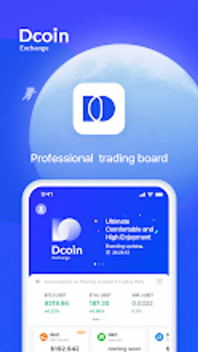 App App Dcoin wallet y Exchange