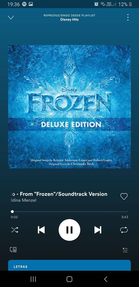 Music Let it go - Frozen