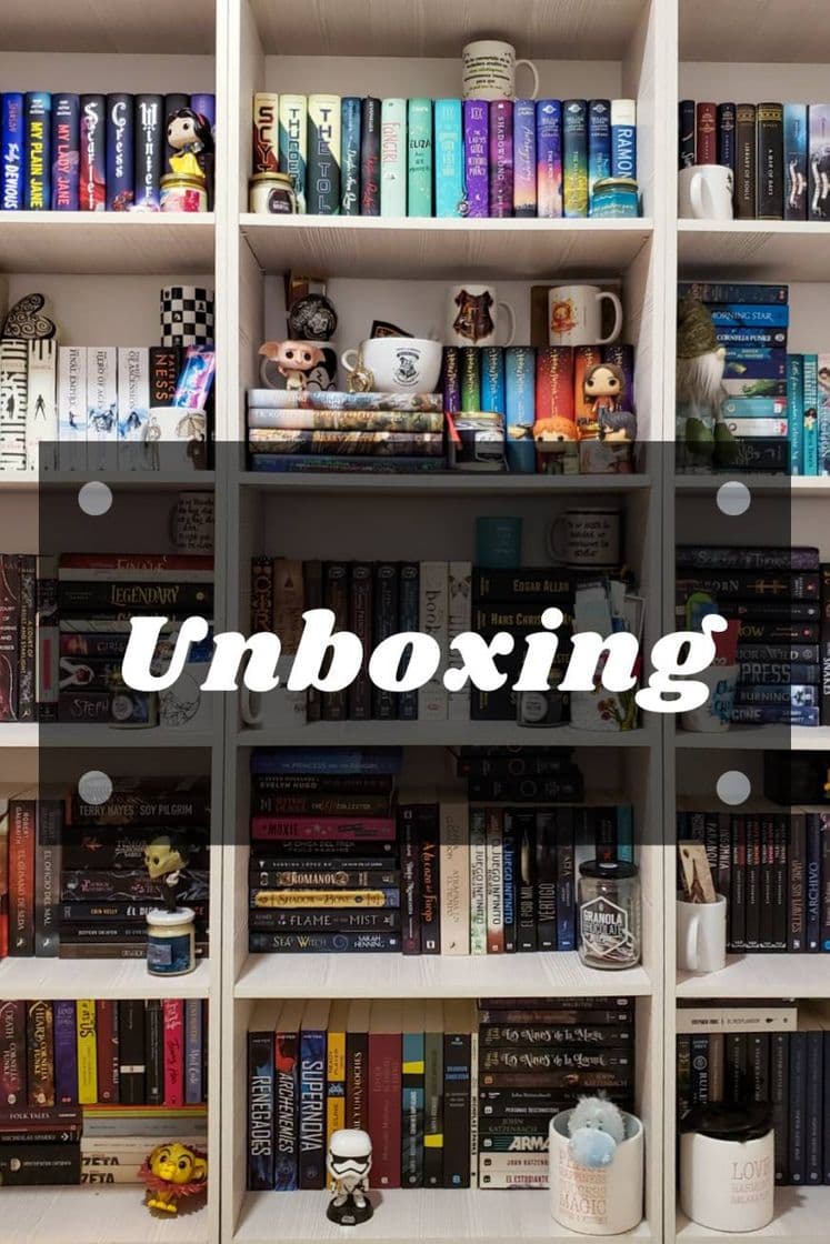 Book Unboxing libros 