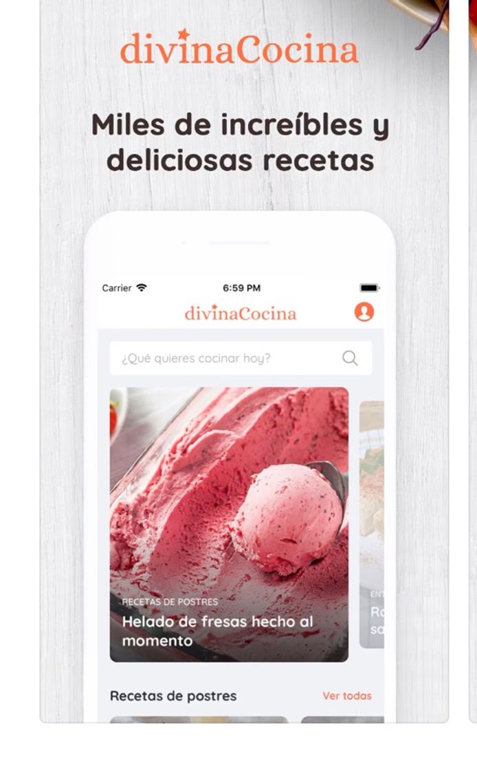 App App aprender recetas de cocina