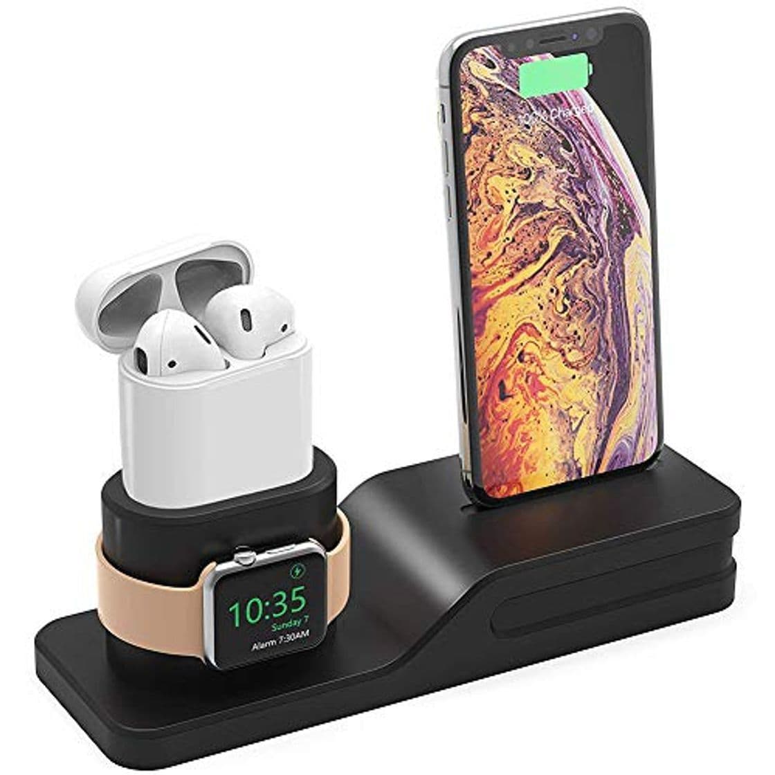 Product Freall 3 in 1 Silicone Charging Stand Charging Dock Mount Station Phone