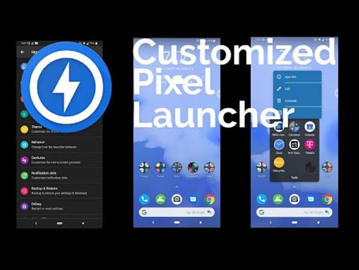 App CPL (Customized Pixel Launcher) 