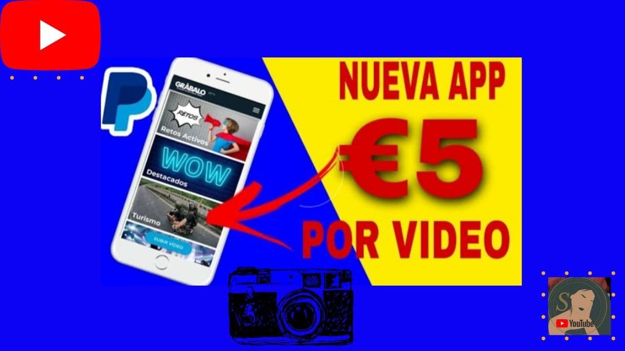 App Grábalo - Gana dinero con tus videos