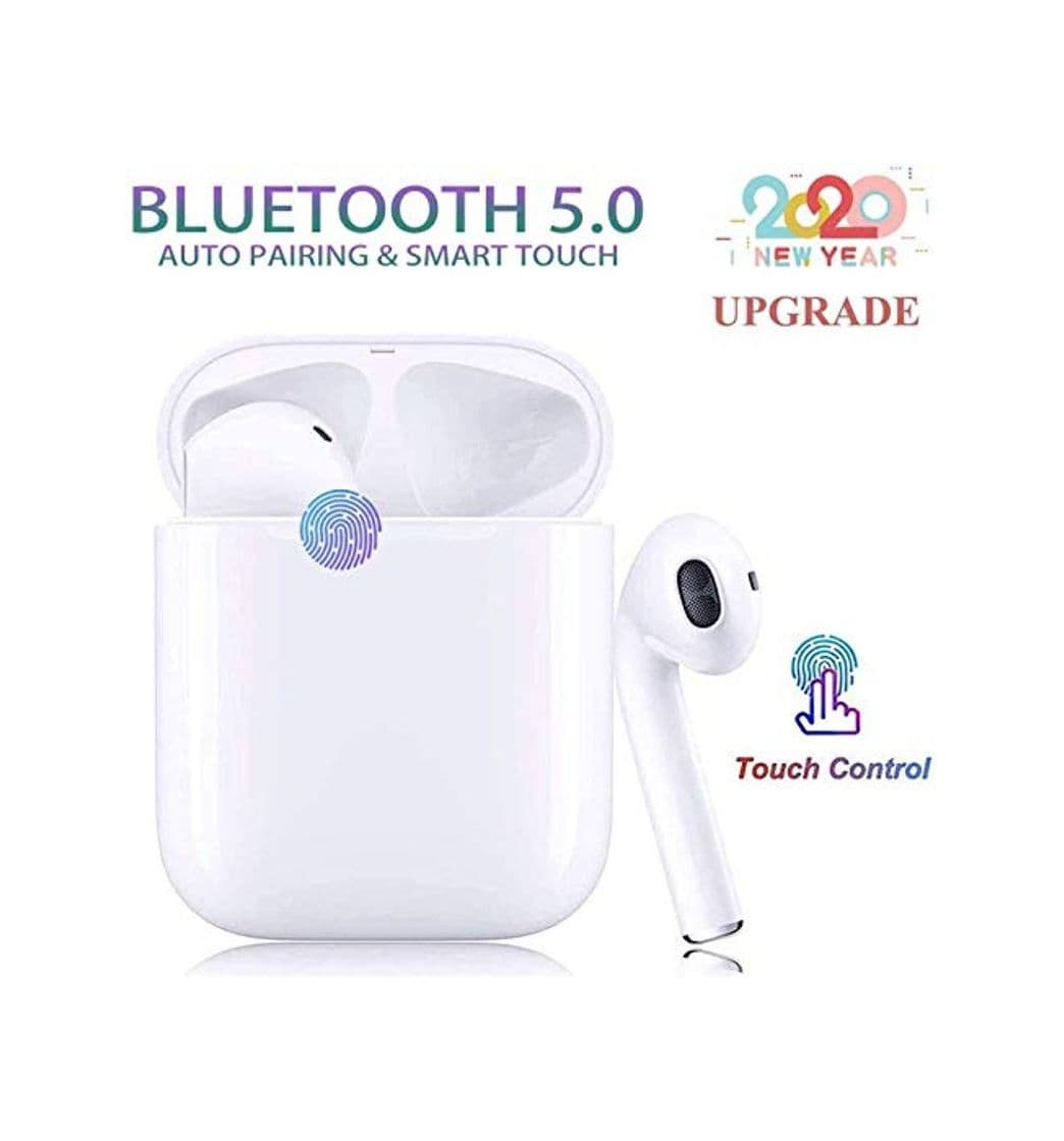 Producto i12 TWS Auriculares inalámbricos Bluetooth 5.0, Control táctil, Mini Auriculares intrauditivos, emparejamiento