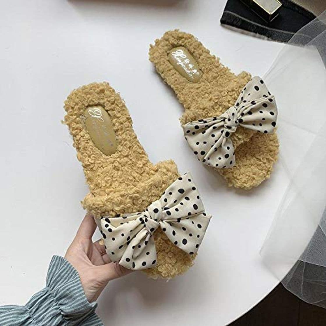 Moda Zapatillas para Mujer Algodón Slippers