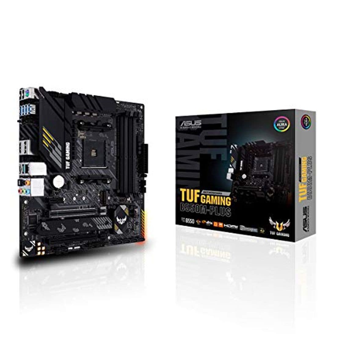 Producto ASUS TUF GAMING B550M-PLUS - Placa Base Gaming mATX AMD AM4 con