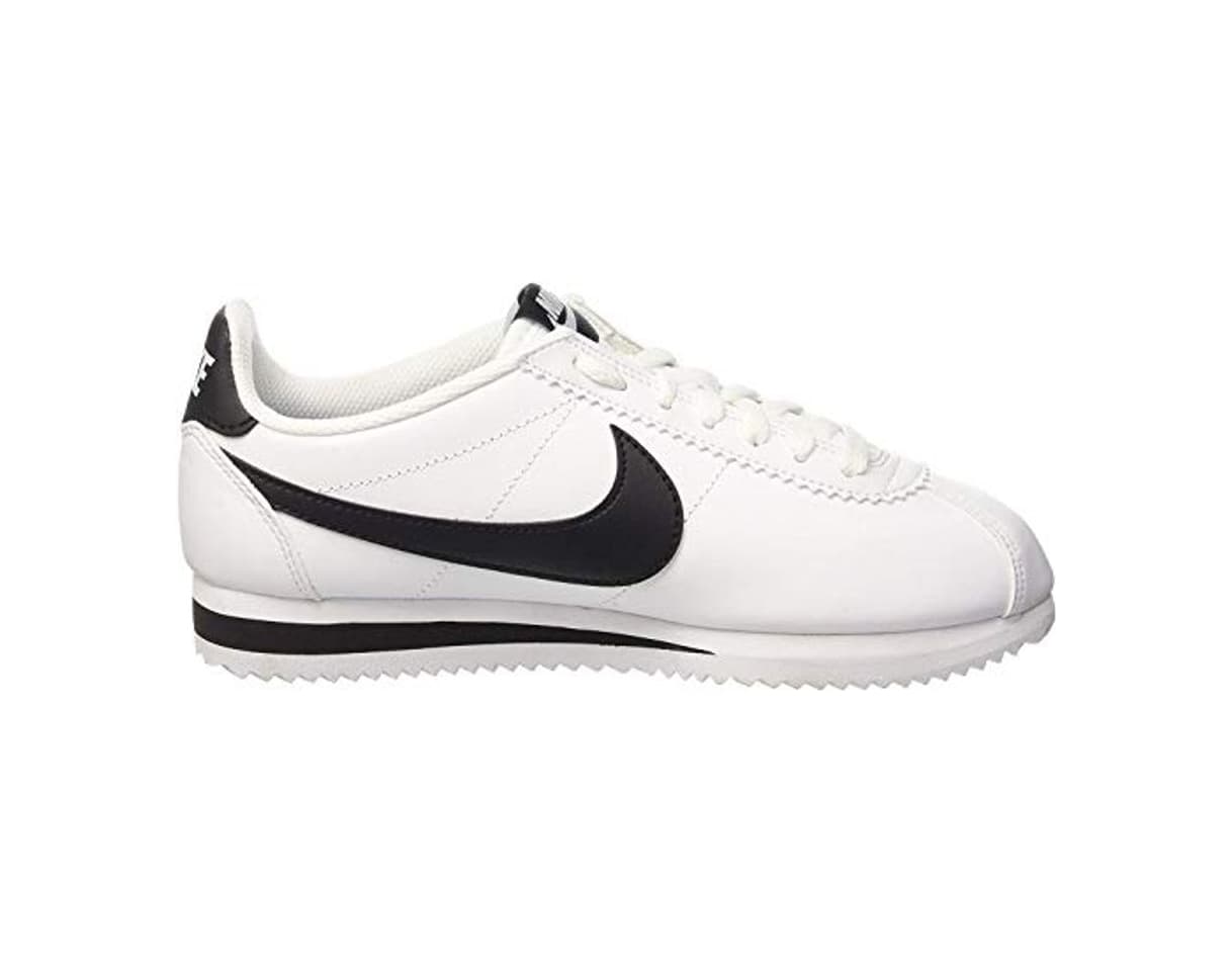 Fashion Nike Wmns Classic Cortez Leather, Zapatillas Para Mujer, Blanco