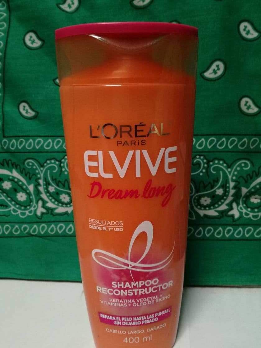 Belleza Elvive Dream Long Champú Reconstructor - 3 Recipientes de 370 ml -