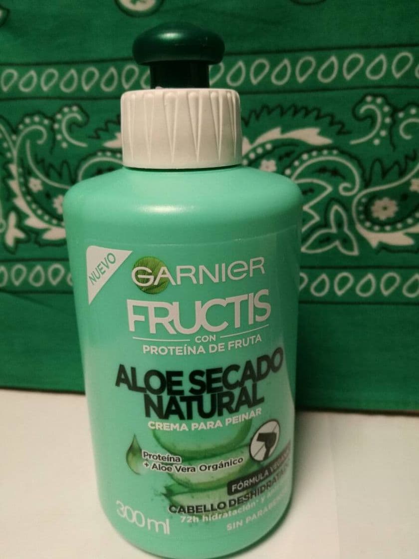 Belleza Garnier Fructis Aloe Secado Natural Crema Gel sin Aclarado - 3 Recipientes