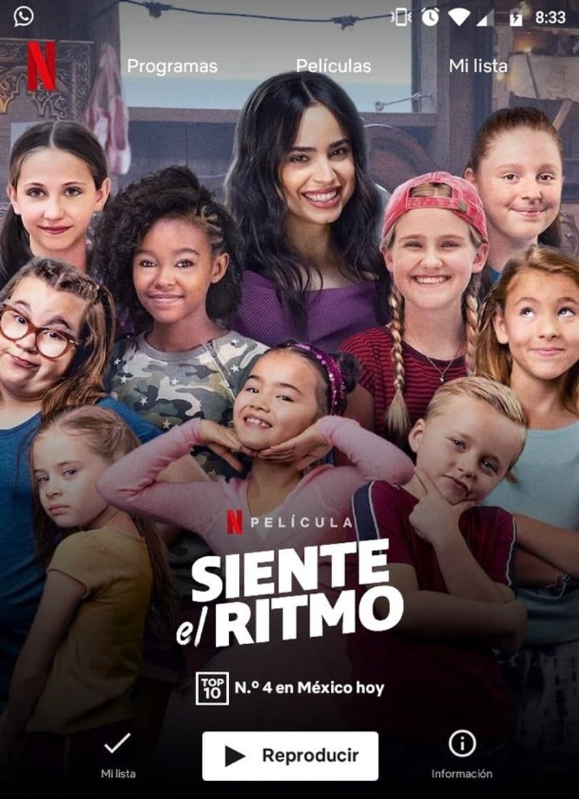 Película Siente el Ritmo