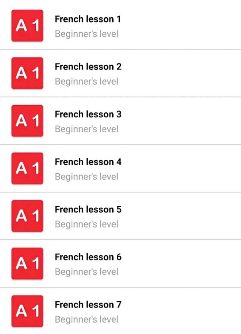 App Learn French online podcast - French for beginners - Google Play