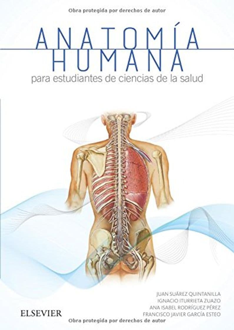 Libro Anatomía humana para estudiantes de ciencias de la salud