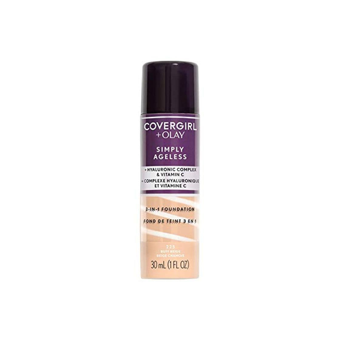 Beauty COVERGIRL - Smiply Ageless 3-in-1 Liquid Foundation Buff Beige 225-1 fl. oz.