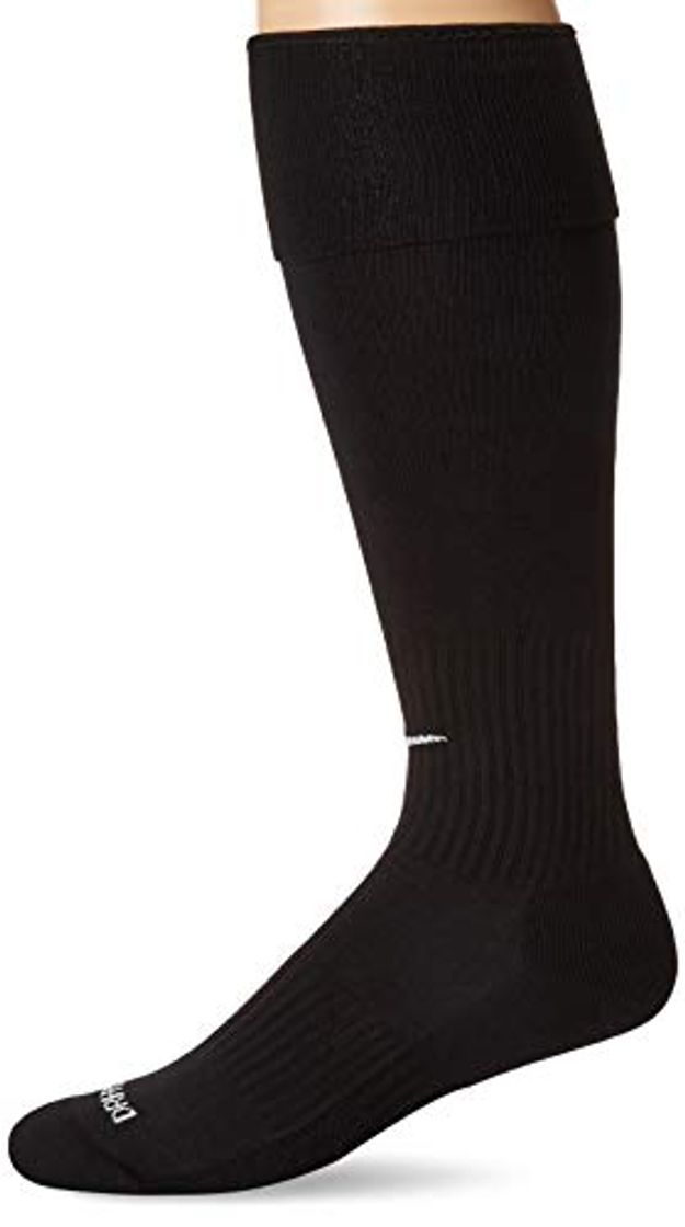 Fitness Nike Knee High Classic Football Dri Fit Calcetines, Unisex Adulto, Negro/Blanco, M