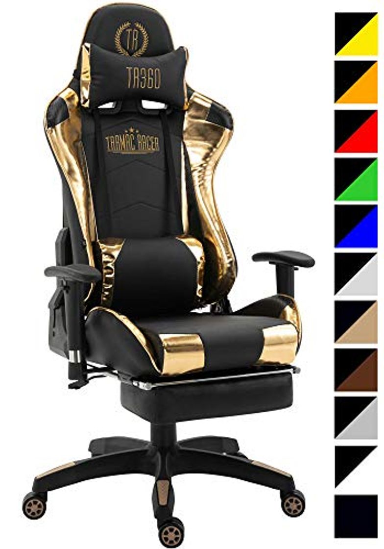 Product CLP Silla Gaming Turbo Tapizado En Cuero Sintético, Tela o Cuero Sintético