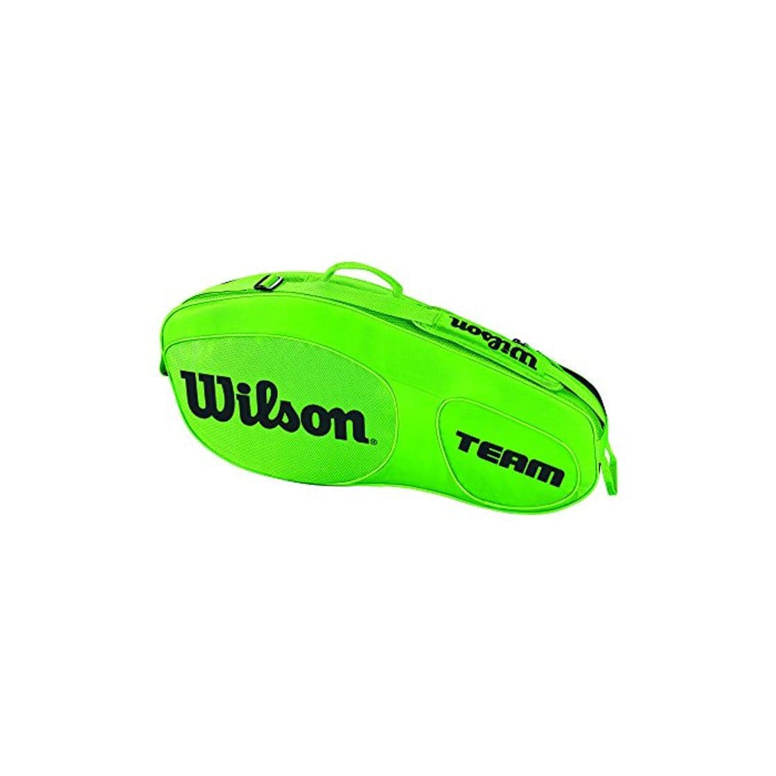 Producto Wilson Team III Bolsa para 3 Bolas, Unisex Adulto, Verde