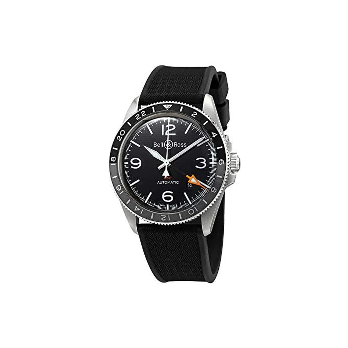 Product Bell & Ross Vintage BR V2-93 GMT BRV293-BL-ST