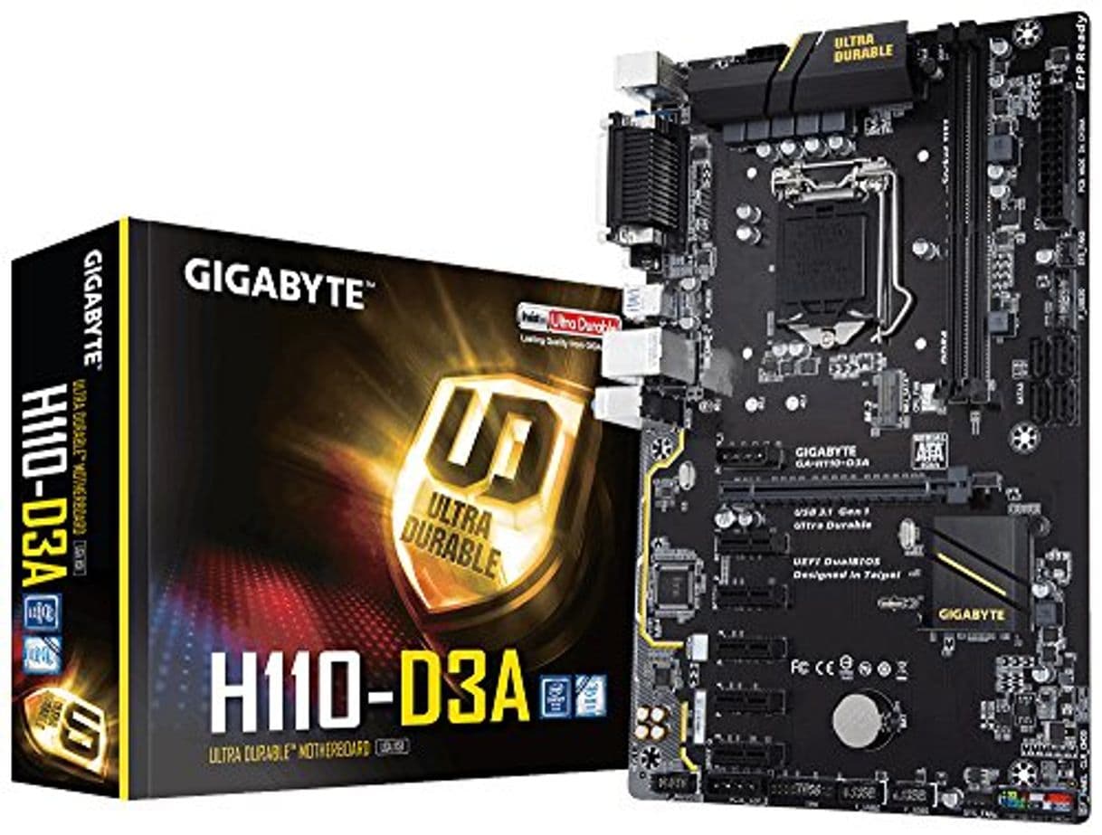 Place Gigabyte H110-D3A Bitcoin Edition Socket 1151