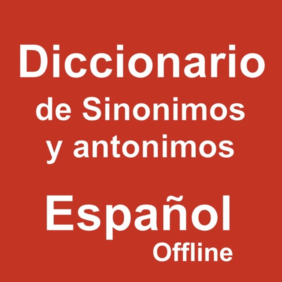 App Sinónimos y Antónimos