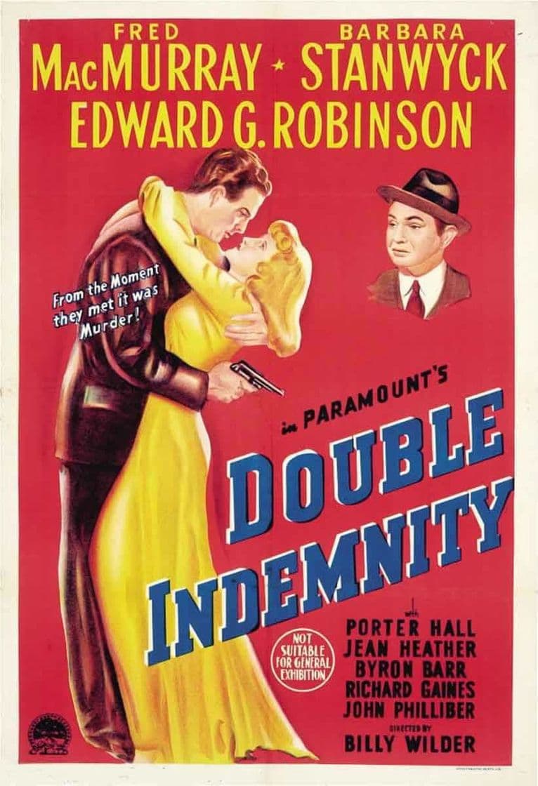 Película Double Indemnity