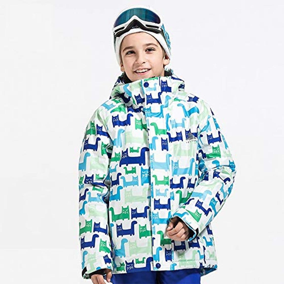 Producto Traje de nieve de esquí cálido para niños Ropa de esquí para niños Invierno Espesar Chaqueta impermeable para niños Chaquetas para niños y niñas Trajes de esquí Ropa impermeable al aire libre de invie