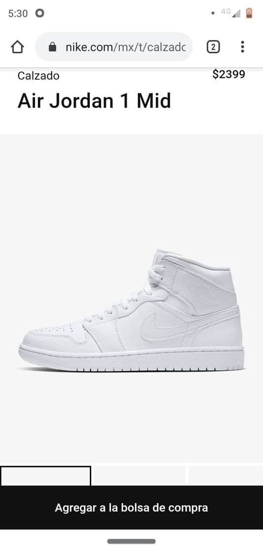 Moda Air Jordan 1 Mid