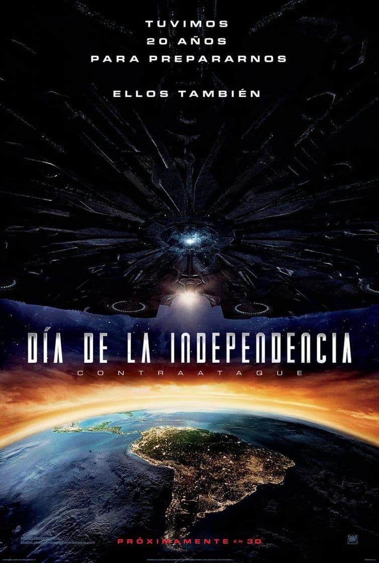 Película Día de la Independencia Contraataque próximamente en cines!!