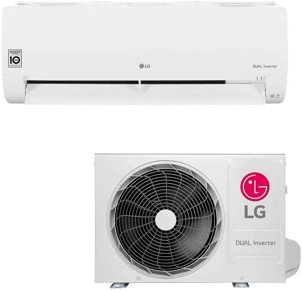 Fashion Ar Condicionado Split Hi Wall LG DUAL Inverter Voice 12000 B