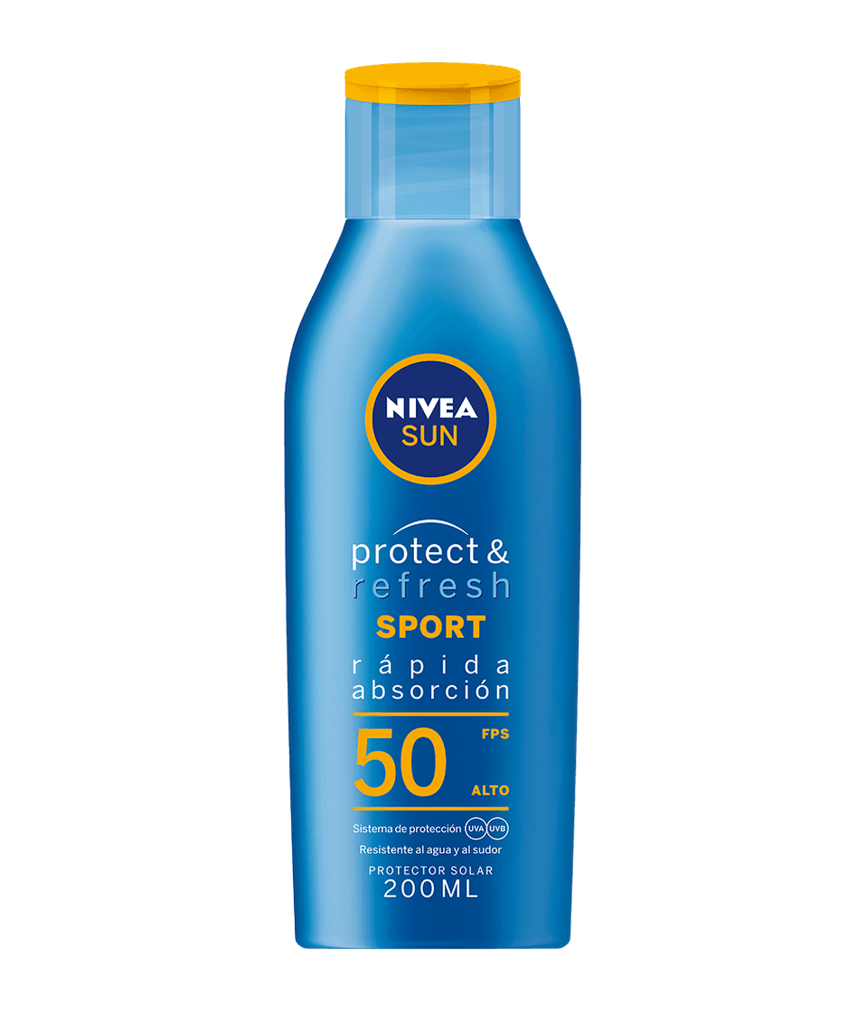 Fashion Nivea Sun protector sensación ligera, FPS 50. 

