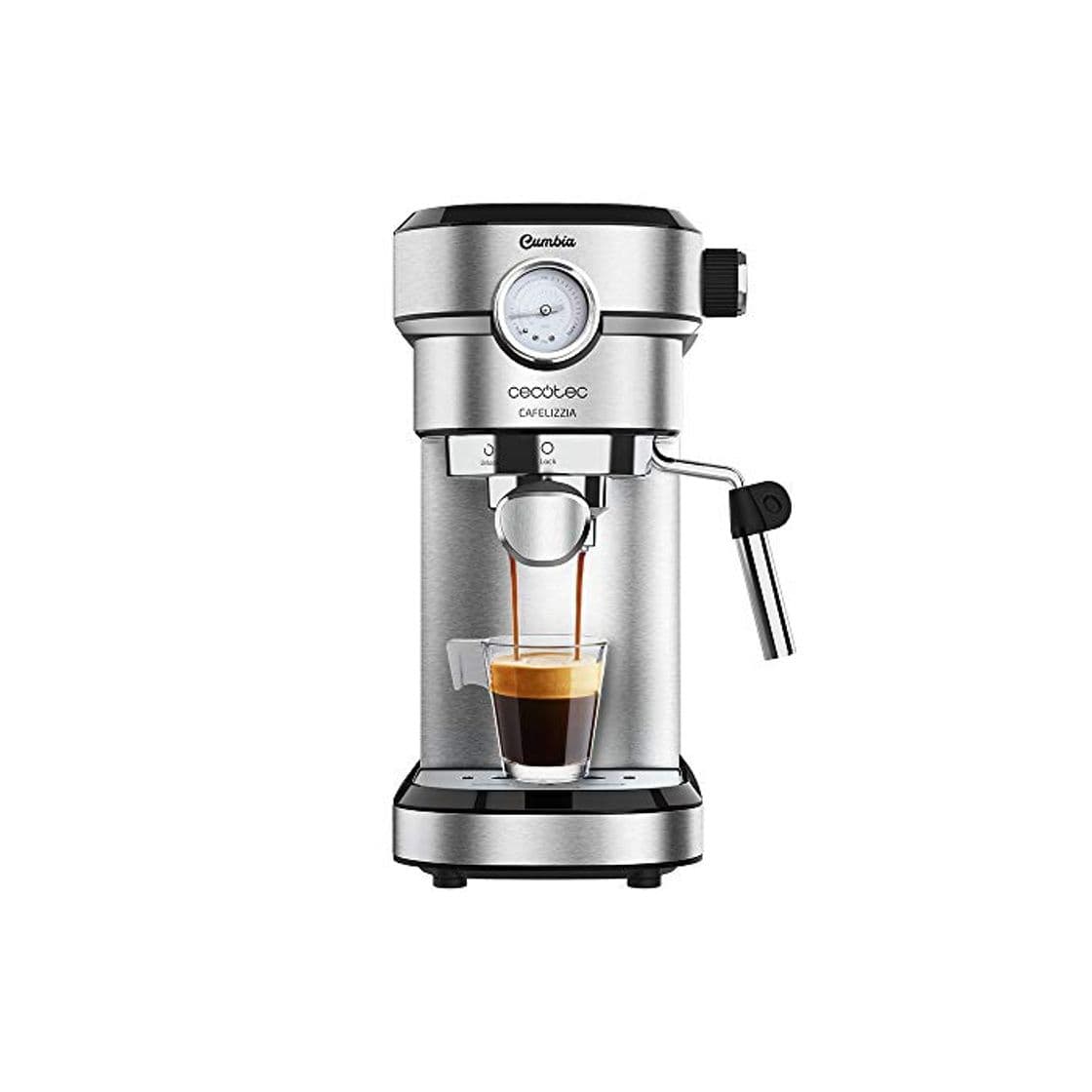 Producto Cecotec Cafetera express Cafelizzia 790 Steel Pro. Acero Inoxidable