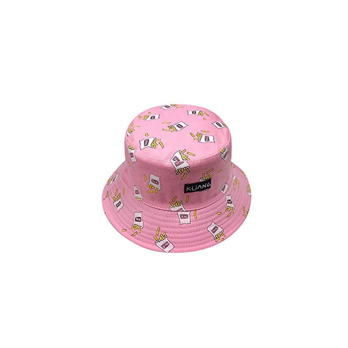 Producto BEAUTPINE Doble Lado Chips de plátano Sombreros Unisex Funky pasión Cubo Sombrero