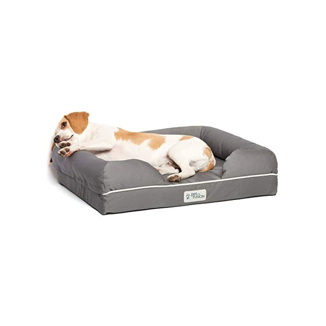 Producto Cama de espuma viscoelástica para perros pequeños y gatos, Gris