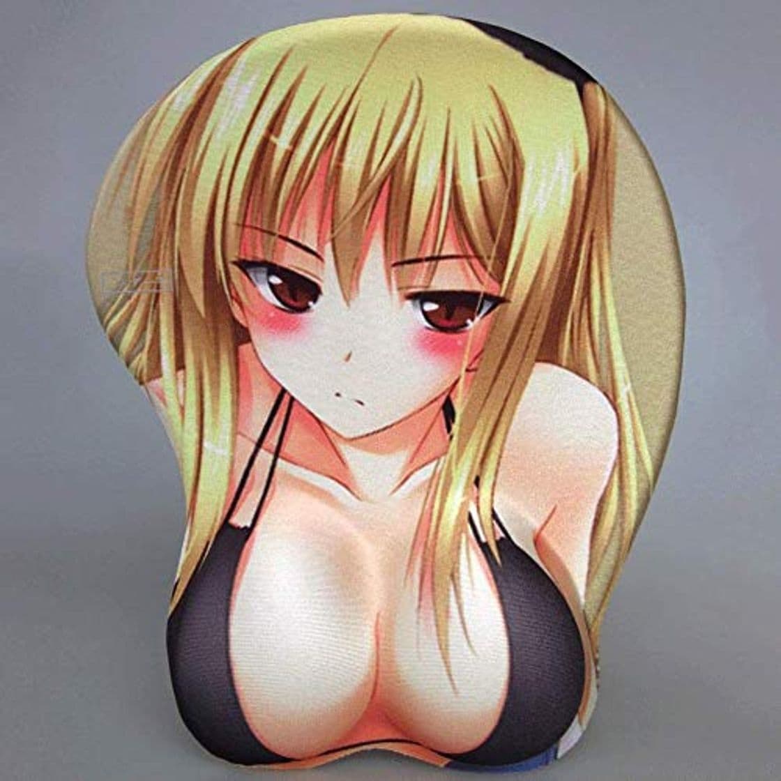 Product BEDKING Estéreo Mousepad de la historieta otaku atractivo animado Figura 3D ratón lavable del cojín de silicona antideslizante almohadilla de mama muñeca del cojín Bump pulsera de silicona del cojín d