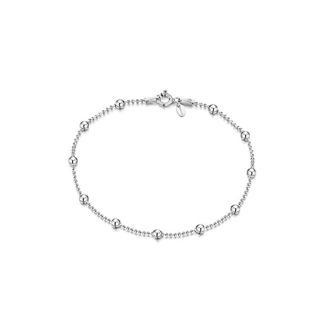 Product Amberta® Joyería - Pulsera - Fina Plata De Ley 925 - Cadena