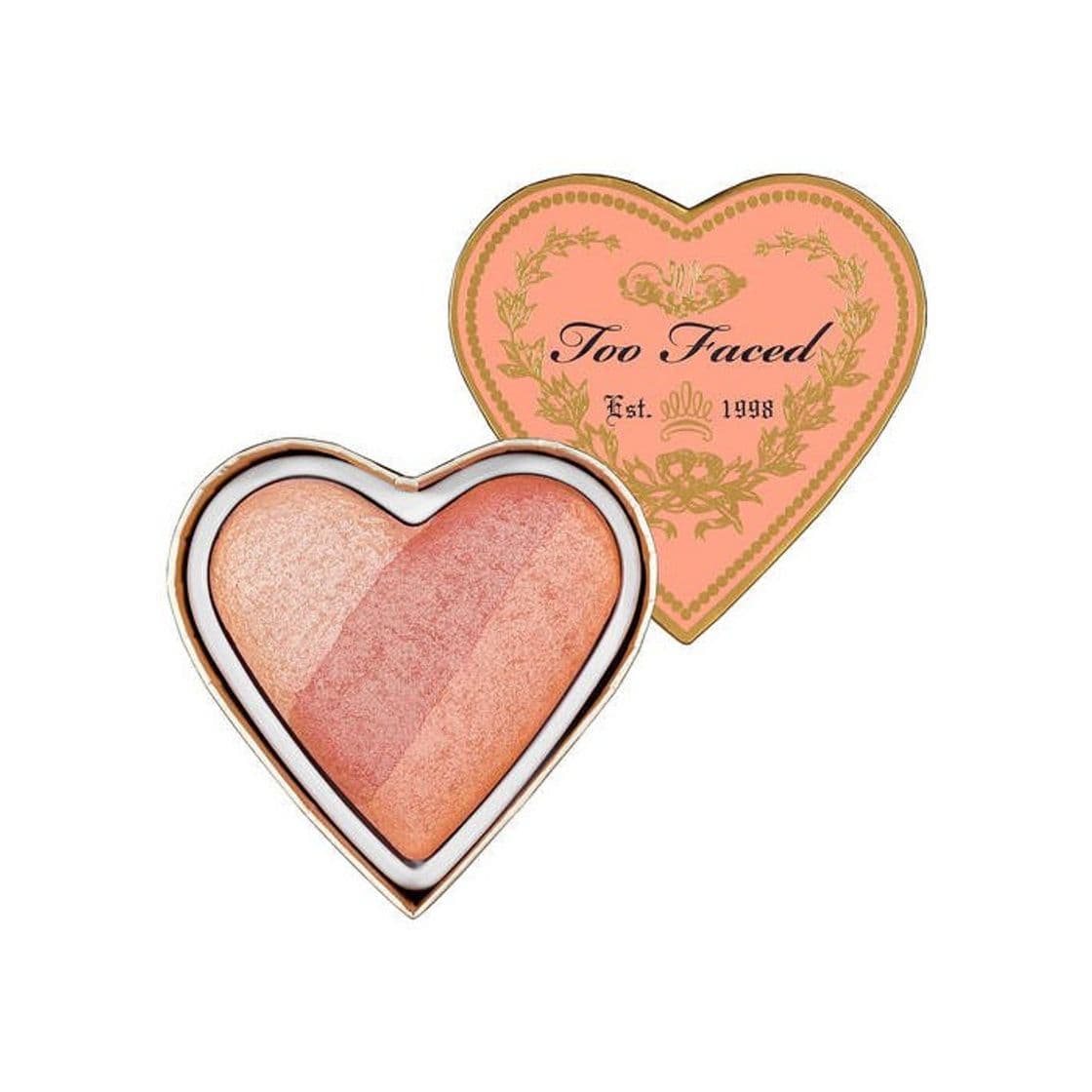 Producto TOO de raso y corazones de la perfecto Flush Blush Peach playa