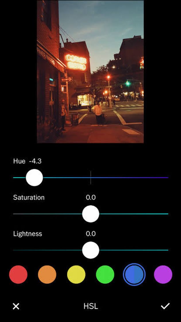 App Aplicativo de edição- VSCO 