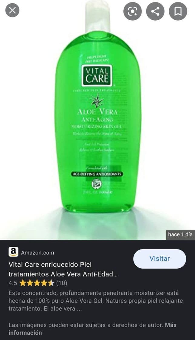 Producto Vital Care Aloe Vera😍❣