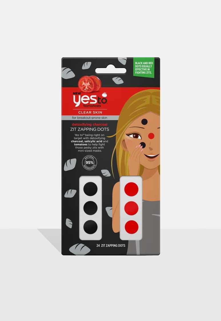 Producto yes to Tomatoes Detoxifying Charcoal Blemish Fighting Zit Zapping