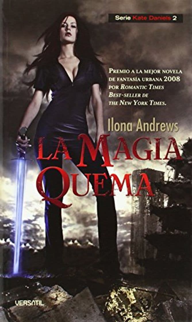 Book Serie Kate Daniels: La Magia Quema