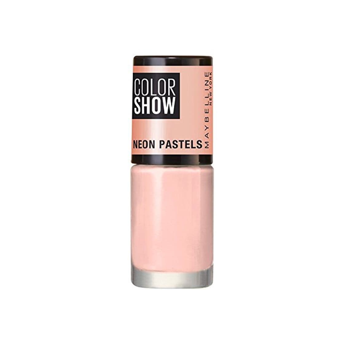 Beauty Maybelline MAY VAO C.SHOW NEON PASTEL NU 484 Acid Naranja Crema esmalte