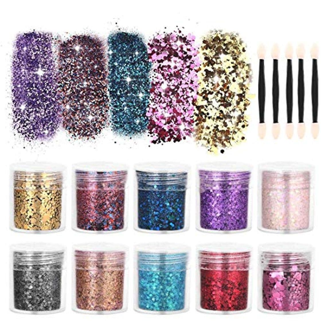 Product Polvo Acrilico para Uñas Purpurina Cara Glitter para Uñas