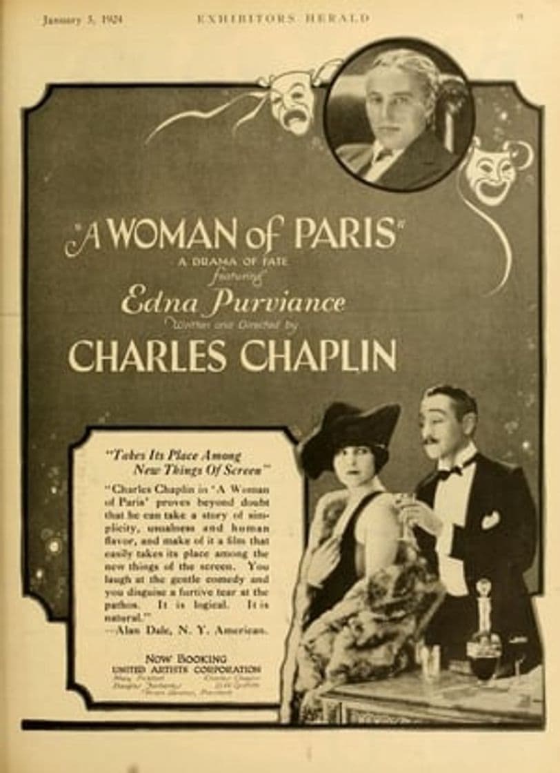 Película A Woman of Paris: A Drama of Fate