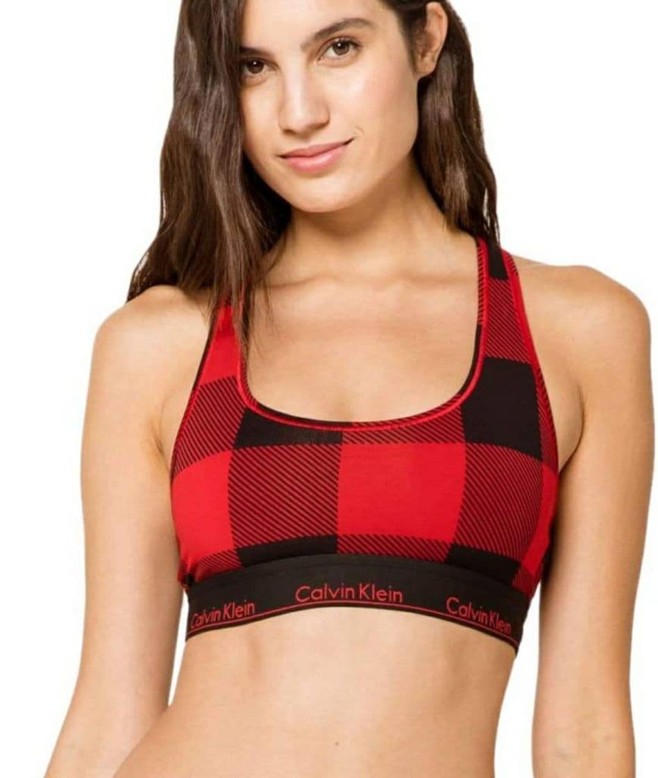 Moda Top deportivo para dama de algodón Calvin Klein

