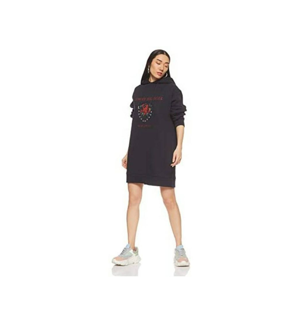 Moda Tommy Hilfiger Kristal Hooded Dress

