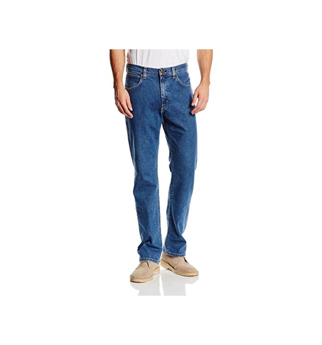 Product Lee Brooklyn Straight Hombre Vaqueros, Azul