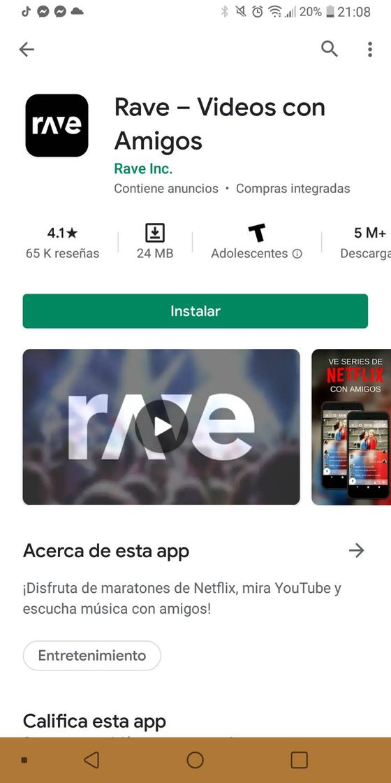 Moda Aplicación de Android 