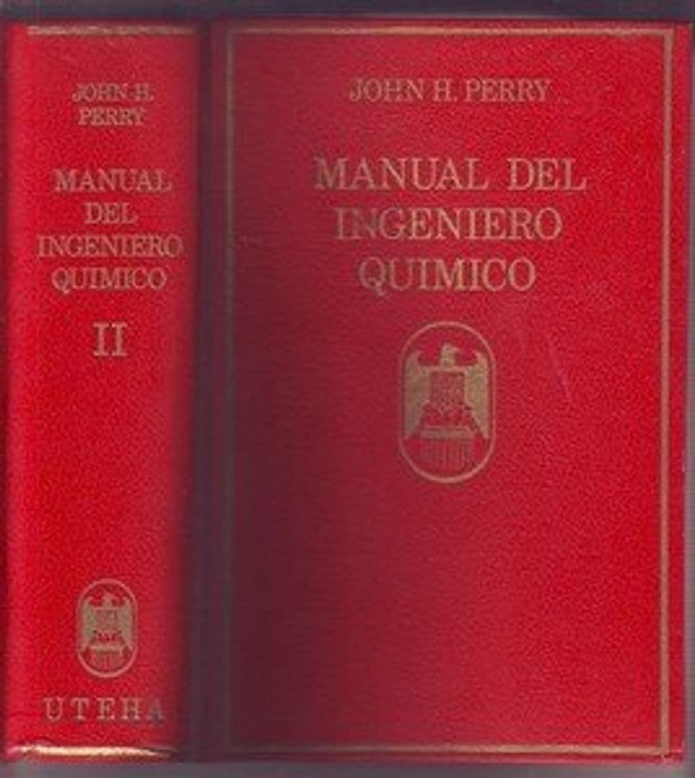 Libro MANUAL DEL INGENIERO QUIMICO