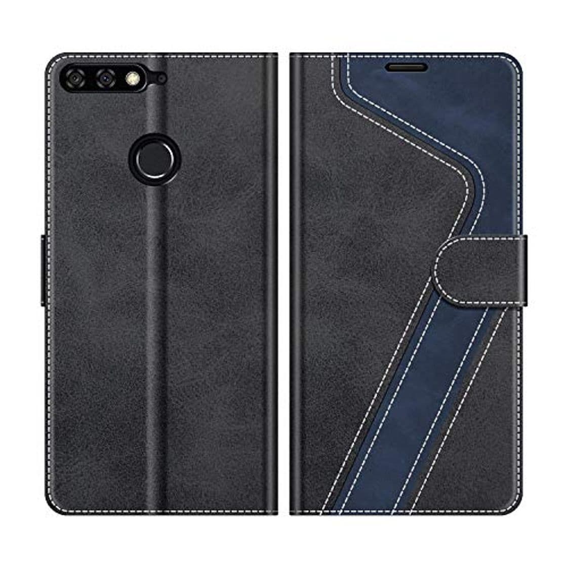 Product MOBESV Funda para Huawei Y7 2018, Funda Libro Honor 7C, Funda Móvil