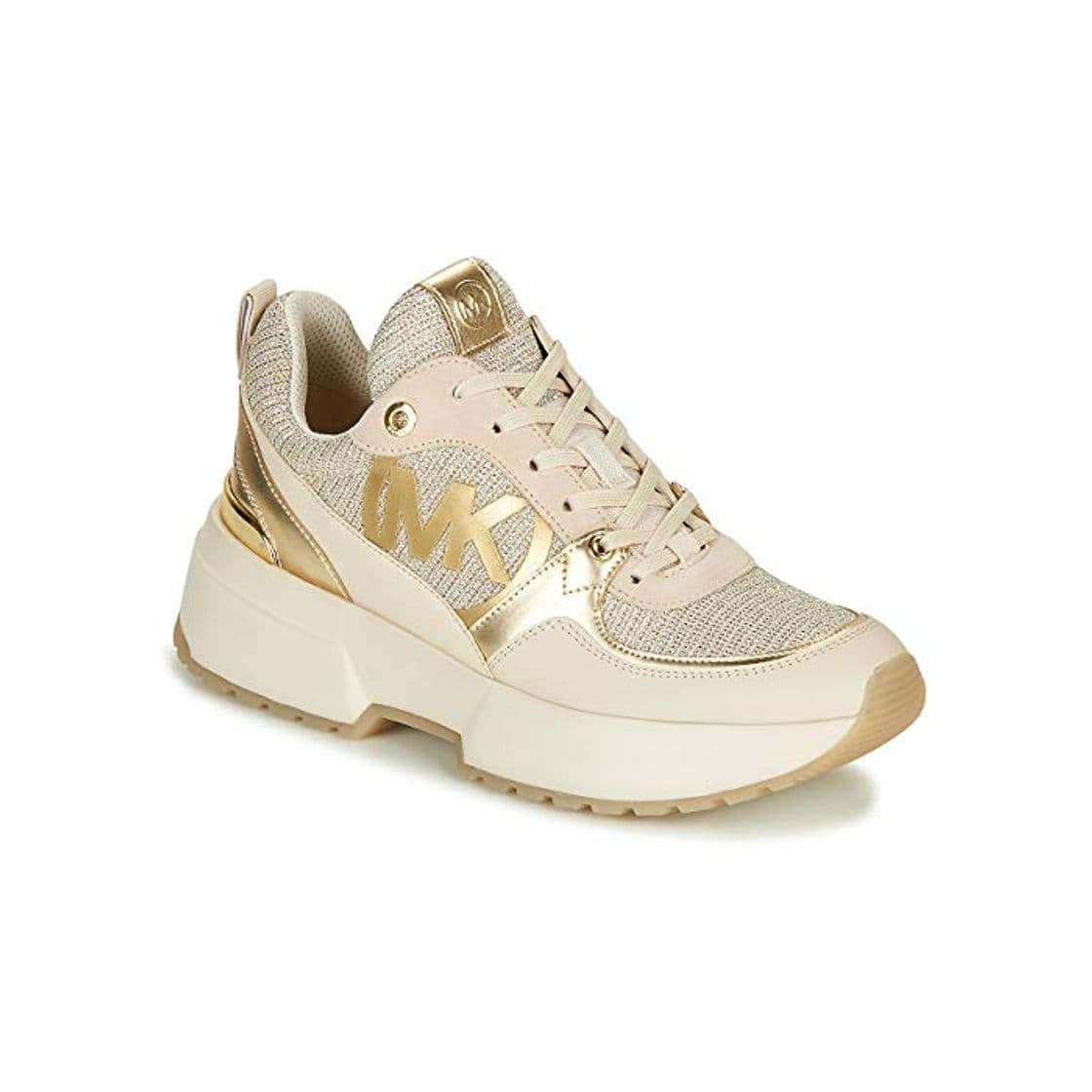 Product Sneakers Mujeres MICHAEL KORS 43R0BLFE7D Ballard Cuero Tejido Beige